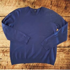 🔥3 x HOST PICK🔥 Apt. 9 Mens Merino Wool Blend Blue Sweater